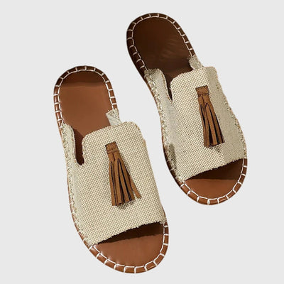 Lorraine comfortabele platte sandalen