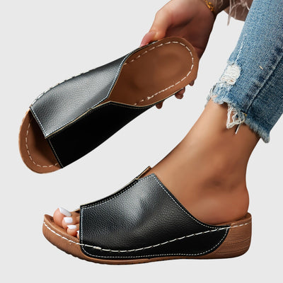 Alicia comfortabele platte sandalen