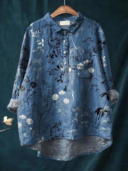 Monette bloemenblouse