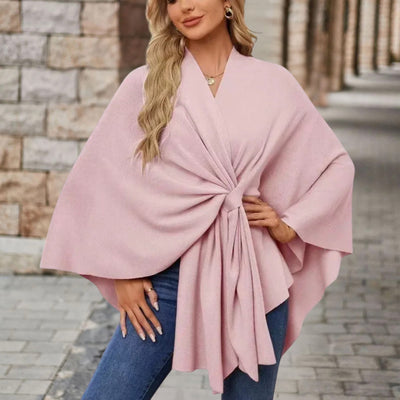 Veronika | Dames topje in capestijl met knoop aan de voorkant
