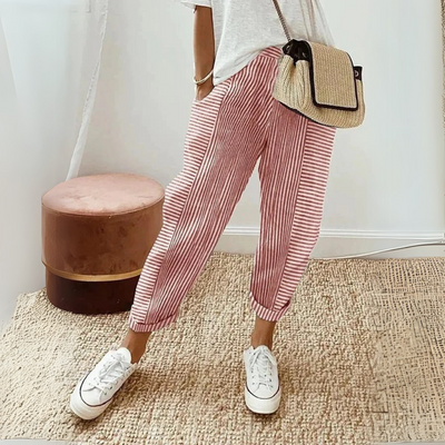 Lore comfortabele dames broek met elastische band