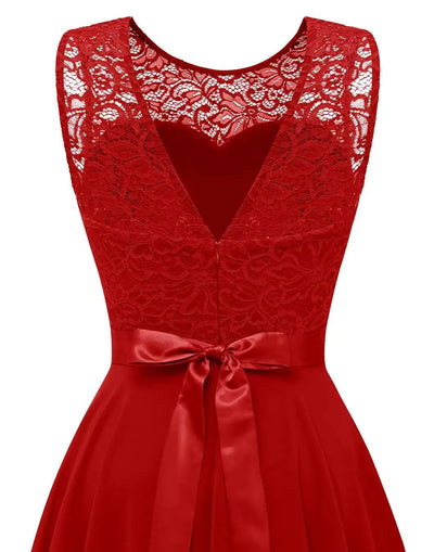 Marie | Dames high-low jurk voor bruiloftsgasten