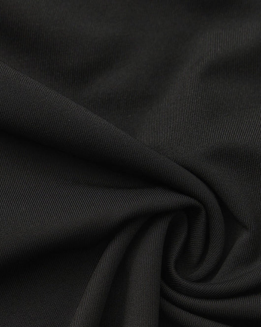 Figuurvolgende one-shoulder maxijurk