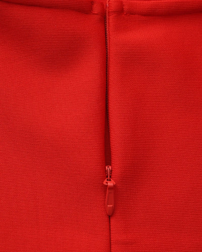 Halterneck maxijurk met smalle pasvorm
