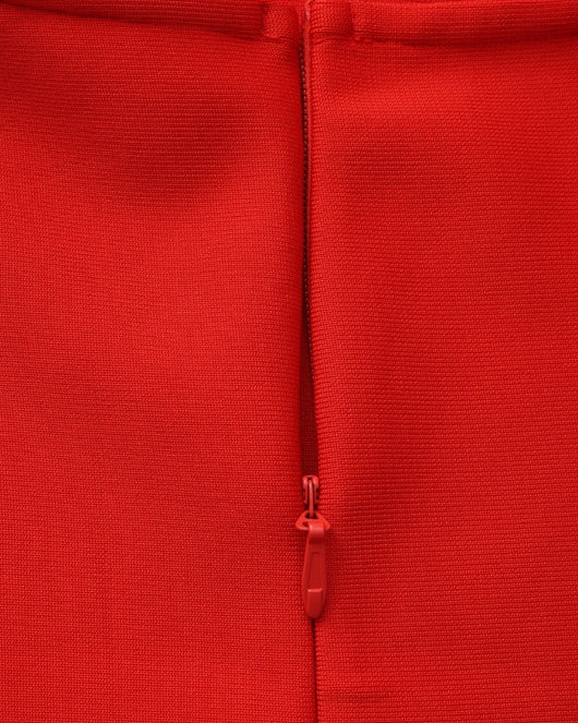 Halterneck maxijurk met smalle pasvorm
