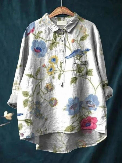 Monette bloemenblouse