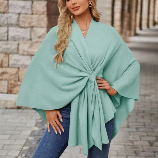 Veronika | Dames topje in capestijl met knoop aan de voorkant