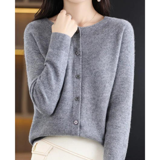 Katharina | Dames vest met klassieke knoopsluiting