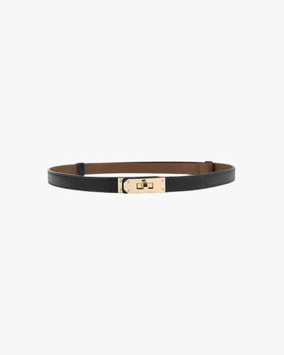 Smalle leren riem