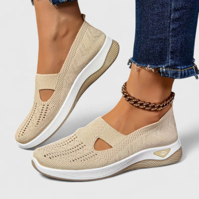 Regine | Ademende dames instapsneakers van mesh