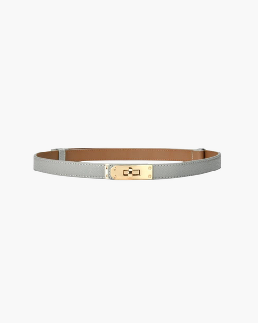 Smalle leren riem