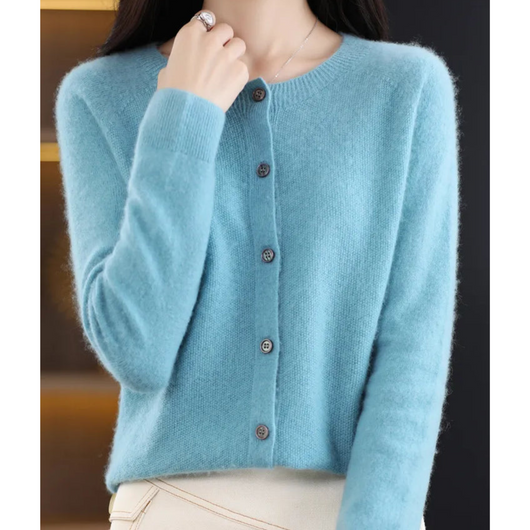 Katharina | Dames vest met klassieke knoopsluiting