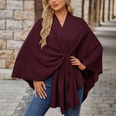 Veronika | Dames topje in capestijl met knoop aan de voorkant