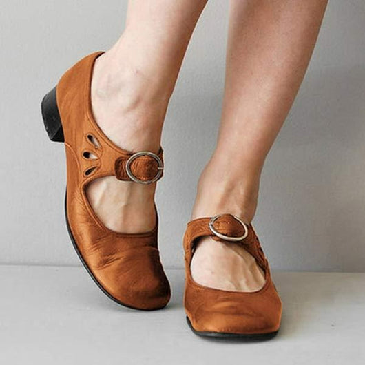 Jana | Dames schoenen met gespbandje voor het voorjaar