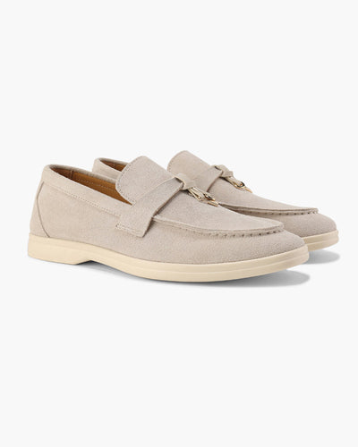 Suède lady loafers