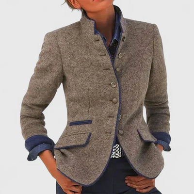 Alina | Formeel damesvest met knoopsluiting