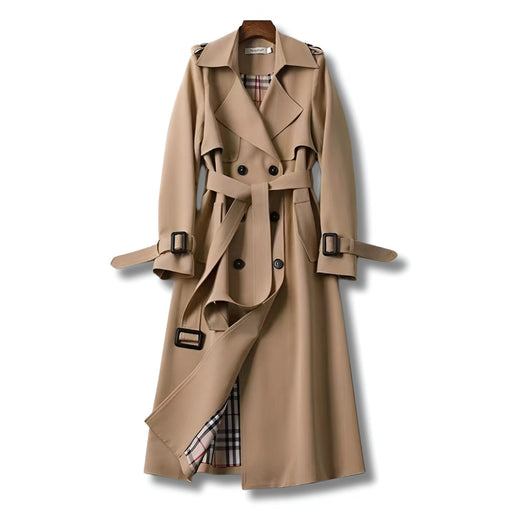 Amira | Klassieke dames wintertrenchcoat met ceintuur