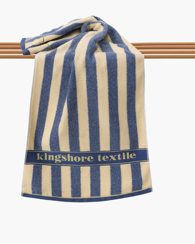 Gestreepte handdoek