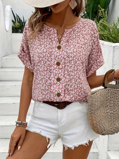 Verna blouse met bloemenprint