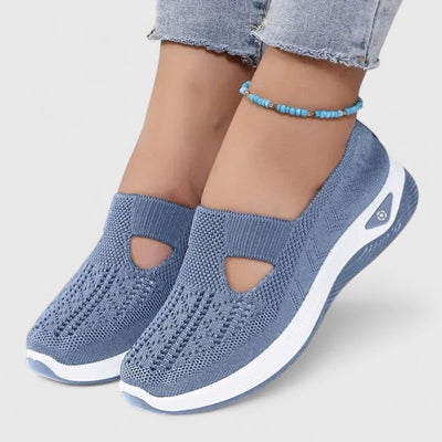 Regine | Ademende dames instapsneakers van mesh