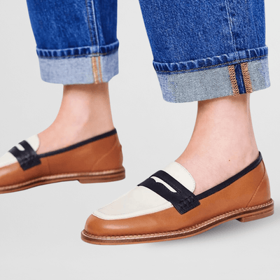 Viva kleurrijke instap loafers