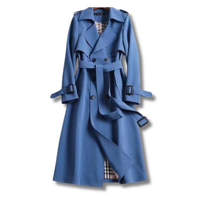 Amira | Klassieke dames wintertrenchcoat met ceintuur