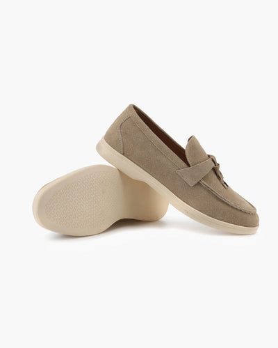 Suède lady loafers