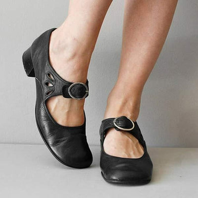 Jana | Dames schoenen met gespbandje voor het voorjaar