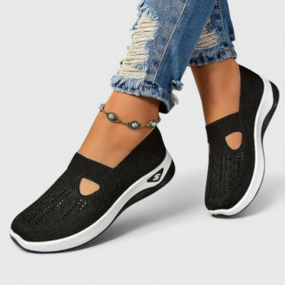 Regine | Ademende dames instapsneakers van mesh