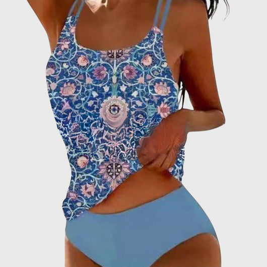 Martina | Dames tankiniset met print