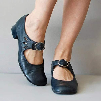 Jana | Dames schoenen met gespbandje voor het voorjaar