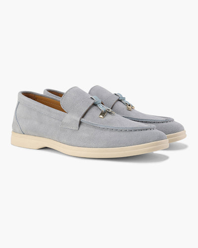 Suède lady loafers