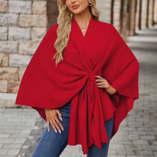Veronika | Dames topje in capestijl met knoop aan de voorkant