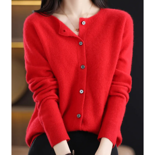 Katharina | Dames vest met klassieke knoopsluiting