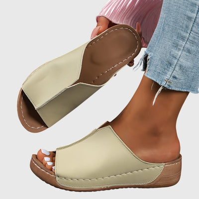 Alicia comfortabele platte sandalen