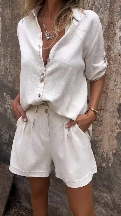 Jamie lichte set met short en top