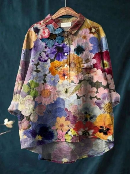 Monette bloemenblouse