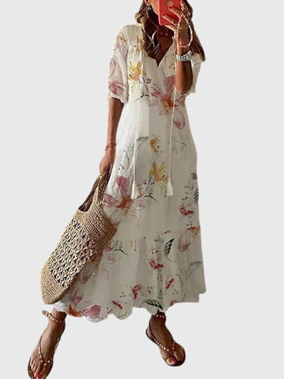 Amalia | Boho vintage zomerjurk