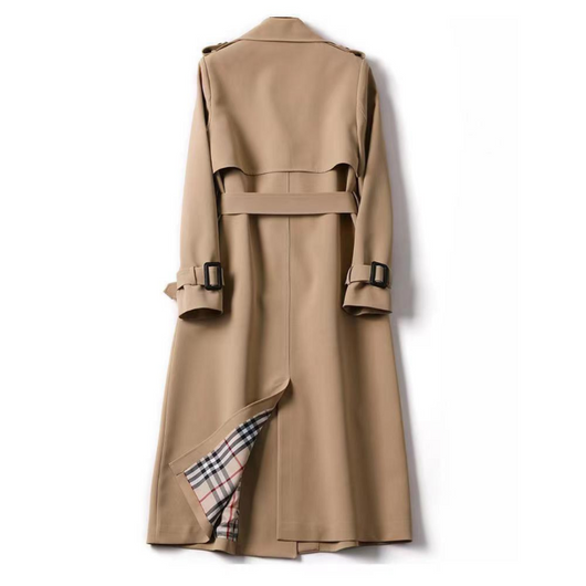 Amira | Klassieke dames wintertrenchcoat met ceintuur