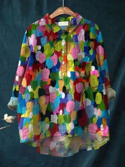 Monette bloemenblouse