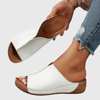 Alicia comfortabele platte sandalen