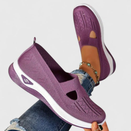 Regine | Ademende dames instapsneakers van mesh