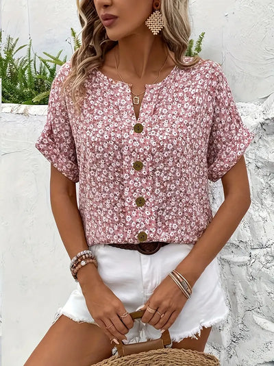 Verna blouse met bloemenprint