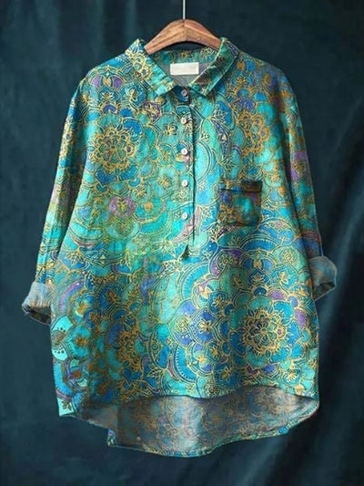 Monette bloemenblouse