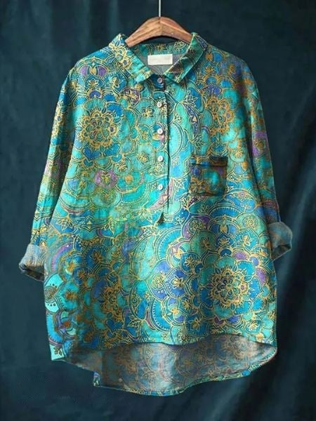 Monette bloemenblouse