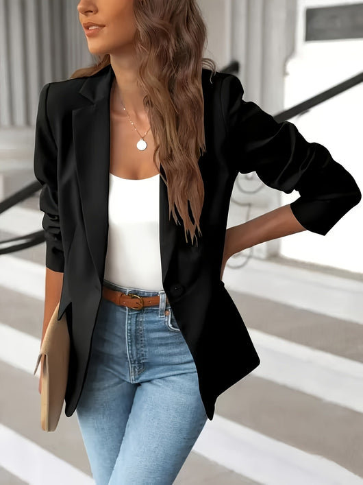 Edith | Stijlvolle getailleerde dames blazer voor een casual look