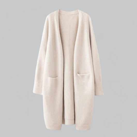 Daniela | Warm damesvest met open voorkant