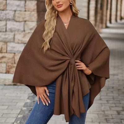 Veronika | Dames topje in capestijl met knoop aan de voorkant
