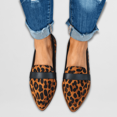 Magdalena | Dames suède loafers met spitse neus voor het voorjaar