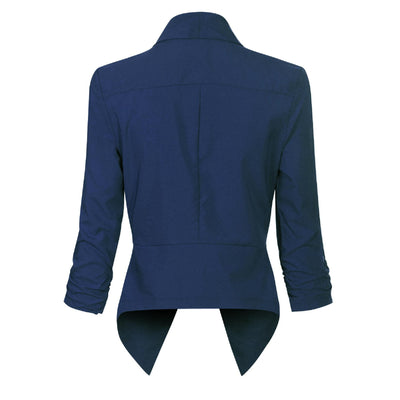 Susanne | Open dames blazer met lange mouwen
